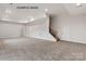 Spacious living room features carpeting and staircase at 1008 Marquis Hills Dr # Mas0106, Fort Mill, SC 29715