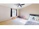 Charming bedroom with a rocking horse and large window at 10386 Turnplow Dr, Davidson, NC 28036