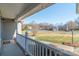 View from the front porch overlooking the neighborhood at 1243 Glory Ct, Oakboro, NC 28129