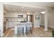 Updated kitchen featuring granite countertops and stainless steel appliances at 1300 Reece Rd # G-18, Charlotte, NC 28209