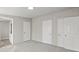 Bedroom featuring multiple doors for easy access to the house at 145 Morcroft Ln, Cleveland, NC 27013