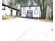 Detached studio with white exterior and black trim at 1723 Oak St, Charlotte, NC 28269