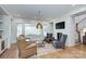 An inviting seating area with plush armchairs and a neutral color palette at 2270 New Gray Rock Rd, Fort Mill, SC 29708