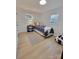 Well-lit bedroom with a twin-size bed and soccer ball beanbag at 301 W Hartford Ave, Bessemer City, NC 28016