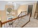 View of staircase and entryway from upper level at 308 41St Avenue Nw Pl, Hickory, NC 28601