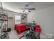 Comfortable bedroom featuring unique decor, a ceiling fan, and natural light at 3575 Cerelia Ln, Denver, NC 28037