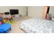 bedroom with toys, play area, and bed at 4134 Richard Andrew Dr, Matthews, NC 28105