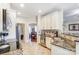 Modern kitchen featuring granite countertops and ample cabinet space at 573 Church St, Locust, NC 28097