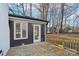 Newly renovated deck with backyard access at 603 Canadice Rd, Huntersville, NC 28078