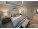 Spacious bedroom with king-size bed and en-suite at 608 Cassidy Ct, Clover, SC 29710