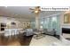 Open living space with fireplace and ample natural light at 1033 Merganser Way, Indian Trail, NC 28079