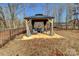 Relaxing backyard gazebo with seating area at 1301 Brandy Ln # 7, Shelby, NC 28152