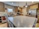 Spacious kitchen featuring stainless steel appliances and an expansive island at 1301 Brandy Ln # 7, Shelby, NC 28152