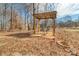 Small backyard pergola with table and chairs at 1301 Brandy Ln # 7, Shelby, NC 28152