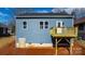 Blue house exterior with deck and backyard at 140 3Rd Se Ave, Hickory, NC 28602