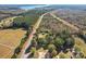 Aerial view showing house near road and lake at 2091 & 2095 Catawba River Rd, Fort Lawn, SC 29714