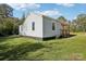 Cute cottage with light blue siding, wood porch, and a spacious lawn at 2091 & 2095 Catawba River Rd, Fort Lawn, SC 29714