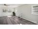 Light and airy living room, vinyl flooring, ceiling fan at 2091 & 2095 Catawba River Rd, Fort Lawn, SC 29714