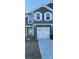 Two-story home with gray siding, white shutters, and a two-car garage at 272 Laura Elizabeth Ln, Clover, SC 29710