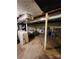 Unfinished basement with some storage items at 3581 Thompson St, Newton, NC 28658