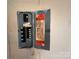 View of the home's electrical panel at 3610 Becky Ln, Monroe, NC 28112