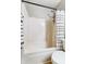 Clean bathroom with shower/tub combo and updated fixtures at 5113 Park Place Dr, Dallas, NC 28034