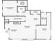 Main floor plan showing bedrooms, bathrooms, and living areas at 6726 Mallard Park Dr, Charlotte, NC 28262