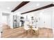 Modern white kitchen with stainless steel appliances and breakfast bar at 809 Miller St, Gastonia, NC 28052