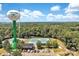 Expansive aerial view showcases the community pool, tennis courts, and lush green surroundings at 1077 Gauguin Ln, Tega Cay, SC 29708