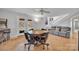 Finished basement with walk out to yard. Has TV and table for entertianment at 1077 Gauguin Ln, Tega Cay, SC 29708