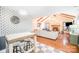 Eat-in kitchen with a charming table and modern appliances at 1304 Armstrong Ford Rd, Belmont, NC 28012