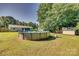 Inviting above ground pool, perfect for summer fun at 1304 Armstrong Ford Rd, Belmont, NC 28012