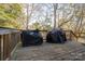 Spacious back deck with built-in gas grills, perfect for outdoor entertaining at 1316 Neal Hawkins Rd, Gastonia, NC 28056