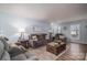 Bright living room featuring a fireplace and ample seating at 1316 Neal Hawkins Rd, Gastonia, NC 28056