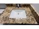 Modern bathroom sink with granite countertop and chrome faucet at 1618 4Th St, Salisbury, NC 28144