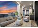 Enjoy breathtaking sunset views from this furnished balcony at 19329 Watermark Dr # 261/262, Cornelius, NC 28031