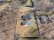 Aerial view of house and surrounding property at 220 Augusta Dr, Statesville, NC 28625