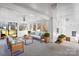 Sunroom boasts comfortable seating and large windows at 220 Augusta Dr, Statesville, NC 28625