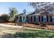 Ranch style brick home with a spacious front yard at 3474 Lake Wylie Dr, Rock Hill, SC 29732