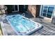 Relaxing hot tub on a deck overlooking the lake at 3474 Lake Wylie Dr, Rock Hill, SC 29732