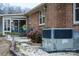 Exterior view of the home's HVAC unit at 4816 Zion Church Rd, Concord, NC 28025