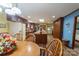Spacious kitchen with island, wood cabinets, and a breakfast nook at 4816 Zion Church Rd, Concord, NC 28025
