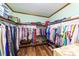 Large walk-in closet with ample hanging and shelving space at 4816 Zion Church Rd, Concord, NC 28025