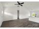 Spacious living room with high ceiling and neutral color palette at 5177 Flay Rd, Lincolnton, NC 28021