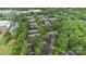 Birds eye of a community with lots of trees offering a serene, green environment at 5929 Quail Hollow Rd # B, Charlotte, NC 28210