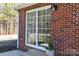 Brick home exterior with sliding glass door at 665 Edwards Rd, Fort Lawn, SC 29714