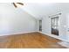 Spacious living room with hardwood floors and high ceilings at 665 Edwards Rd, Fort Lawn, SC 29714