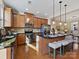 Updated kitchen featuring stainless steel appliances and granite countertops at 1018 Archibald Ave, Fort Mill, SC 29708