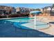 Community swimming pool with a fun mushroom water feature at 1018 Archibald Ave, Fort Mill, SC 29708