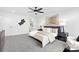 Bright main bedroom with neutral tones and stylish decor at 14309 King Eider Dr, Charlotte, NC 28273